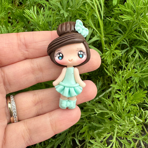 Custom Ballerina Clay Bow