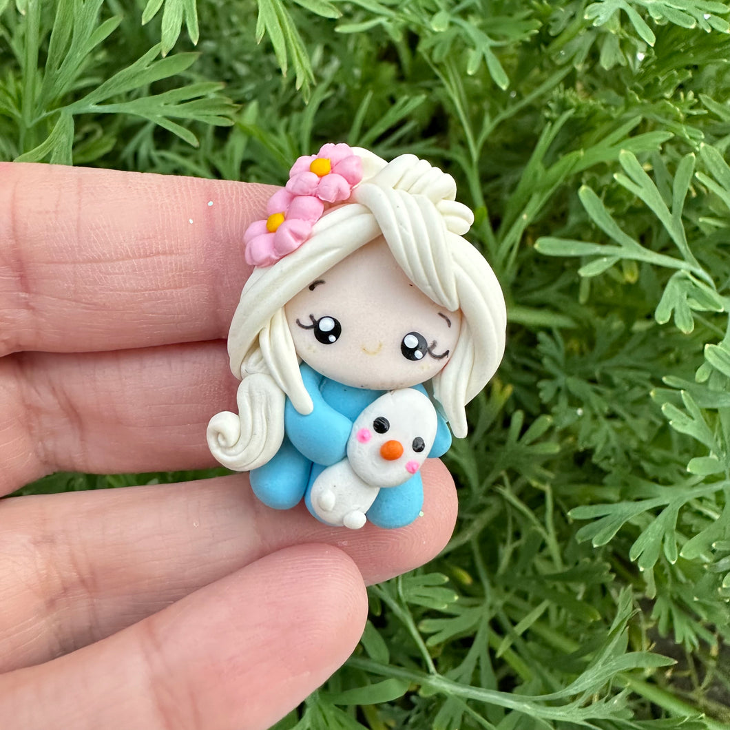 Custom Princess Clay Bow