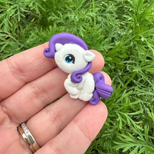 Custom Character Unicorn Clay Bow