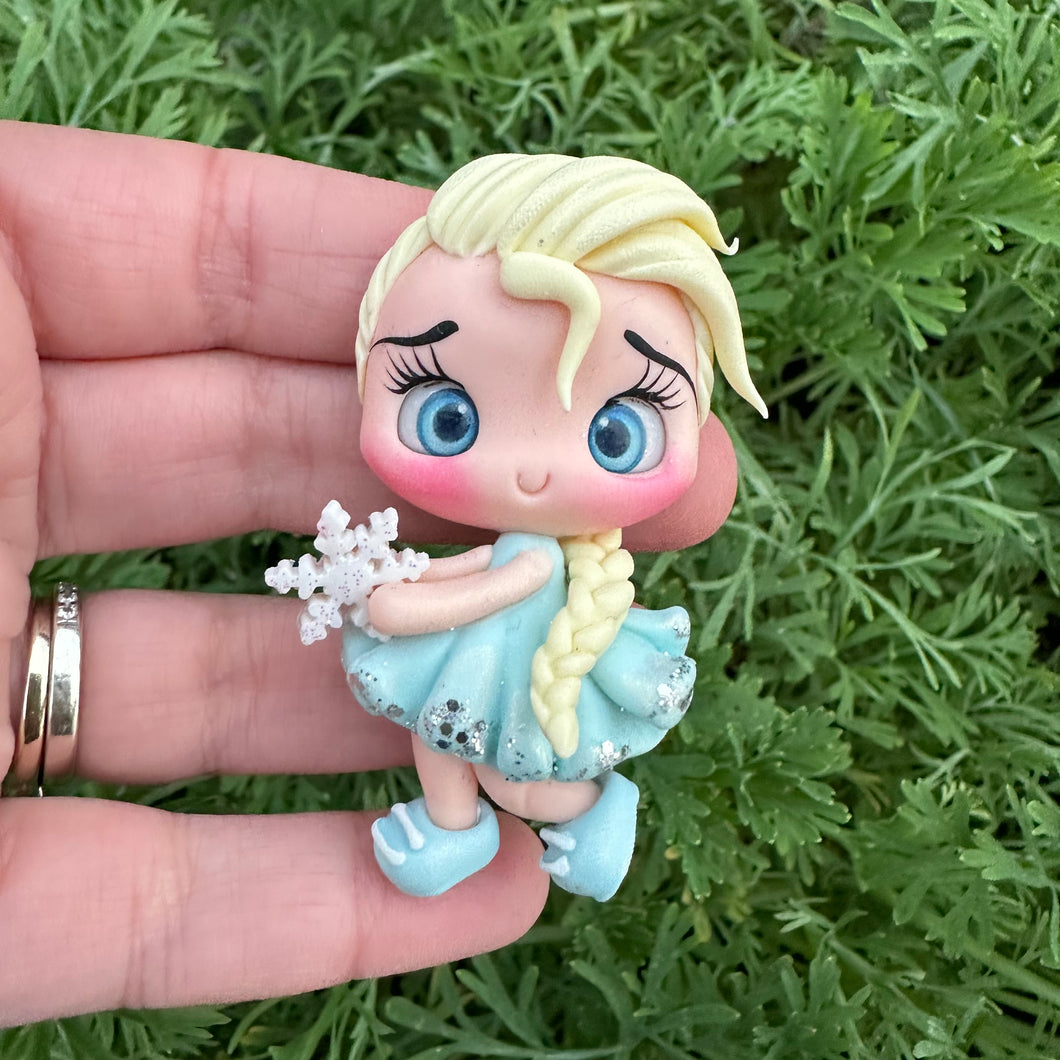 Custom Princess Clay Bow