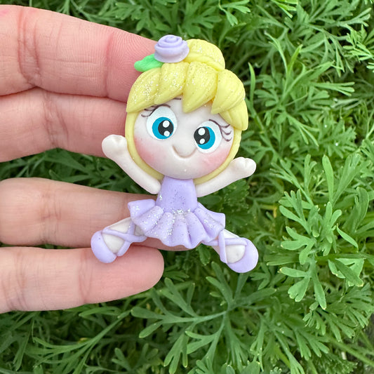 Custom Ballerina Clay Bow