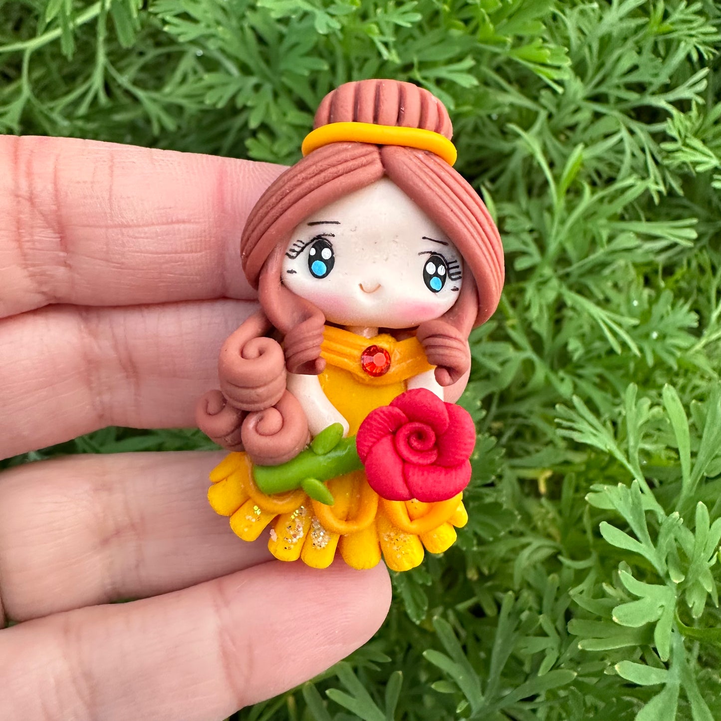 Custom Princess Clay Bow