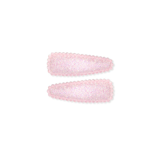 Snap Clips// Pink Sparkle