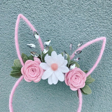 Load image into Gallery viewer, Lily Felt Bunny Headband