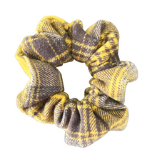 Load image into Gallery viewer, Flannel Plaid Scrunchie