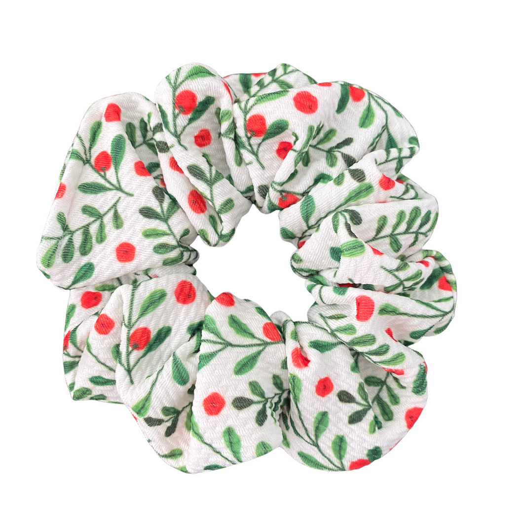 Merry Mistletoe Liverpool Scrunchie