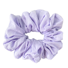 Load image into Gallery viewer, Large Lilac Scrunchie