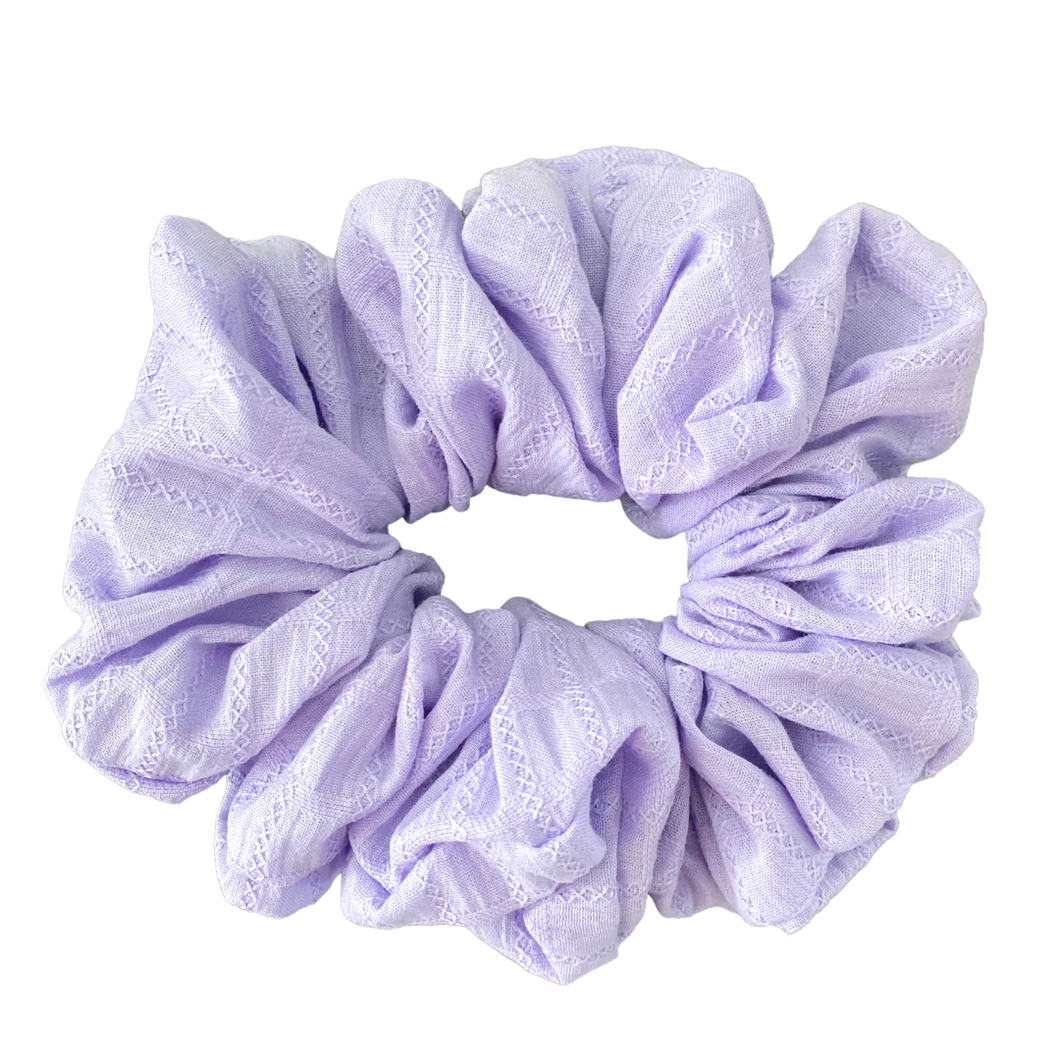 Large Lilac Scrunchie