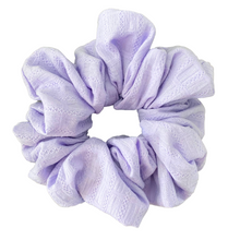 Load image into Gallery viewer, Large Lilac Scrunchie