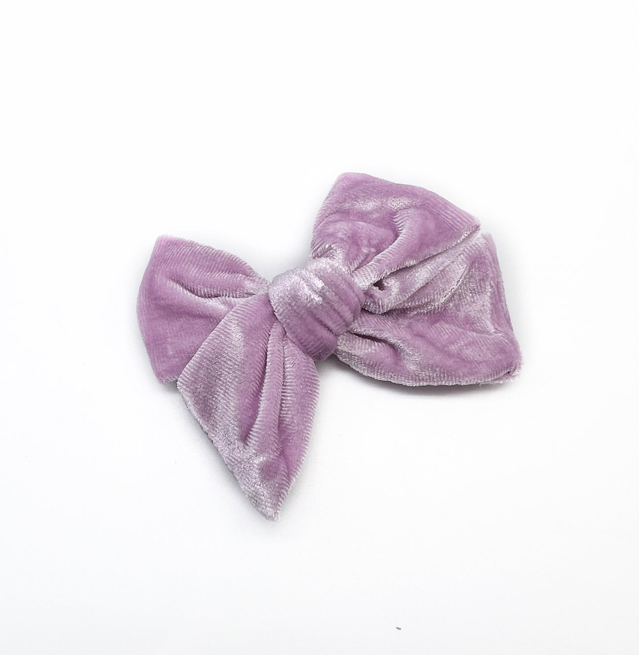 Velvet Bow (Pale Pink)