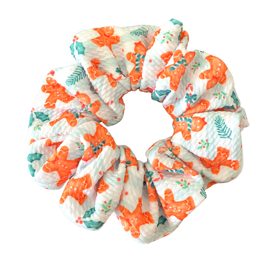 Jolly Gingerbreads Liverpool Scrunchie