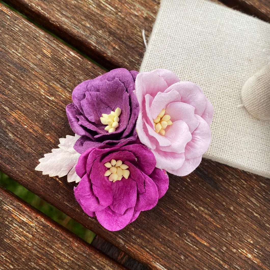 Mulberry Flower Cluster (each)