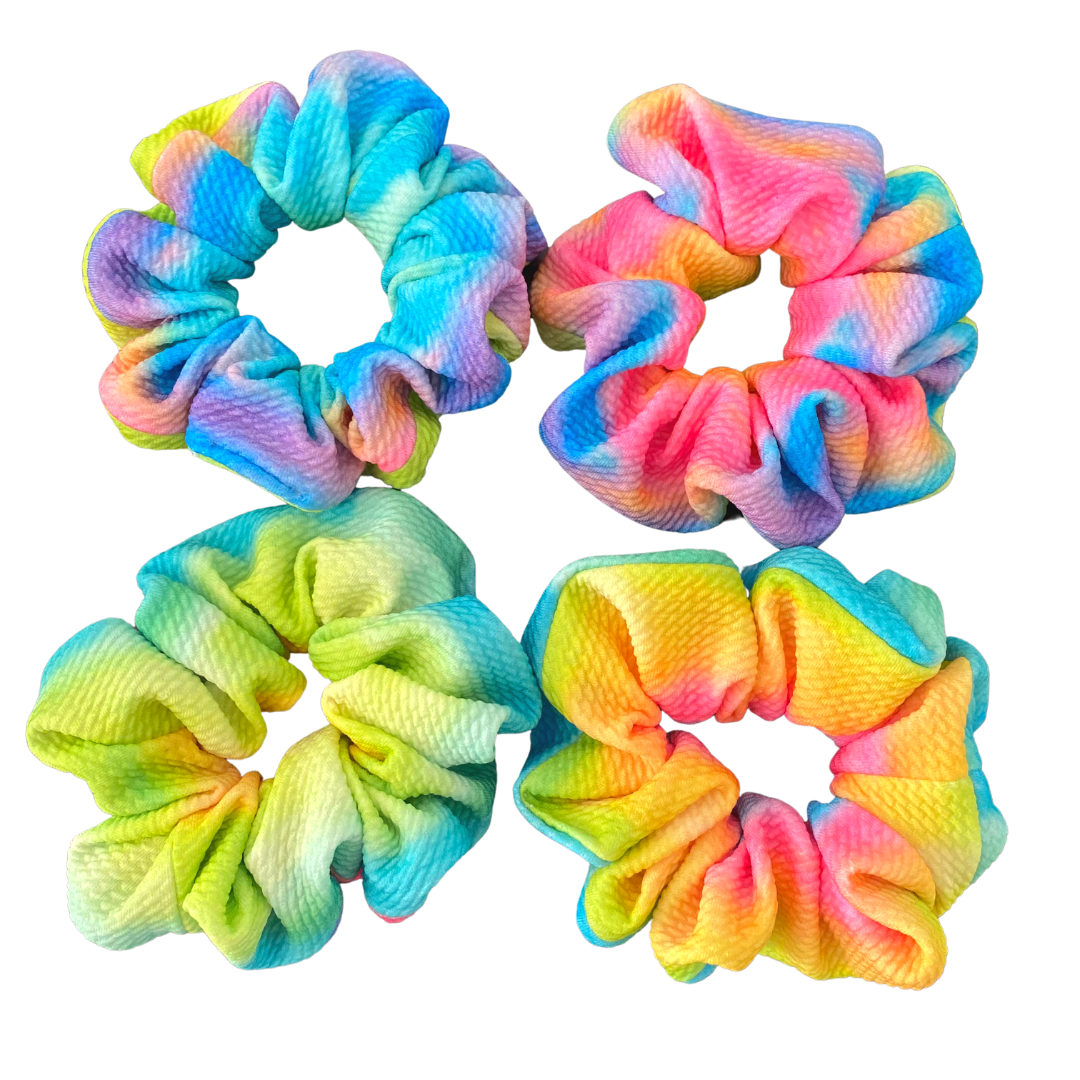 You Colour My World Liverpool Scrunchie