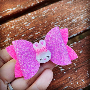 Sweet Bunny Mini Beauty bows (each)