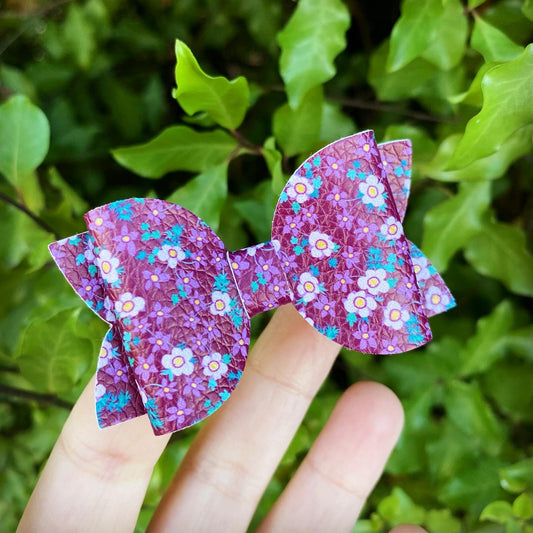 Savana Floral Mini Beauty bow