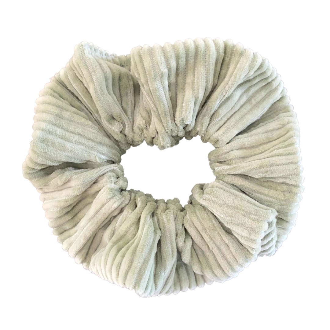 Pale Sage Cord Scrunchie