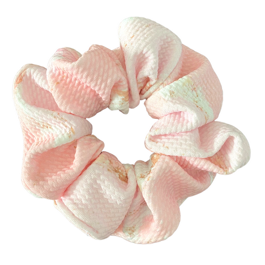 Pink & Gold Liverpool Scrunchie