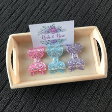 Load image into Gallery viewer, Mini Beauty Diamond Dazzle Bow Trio