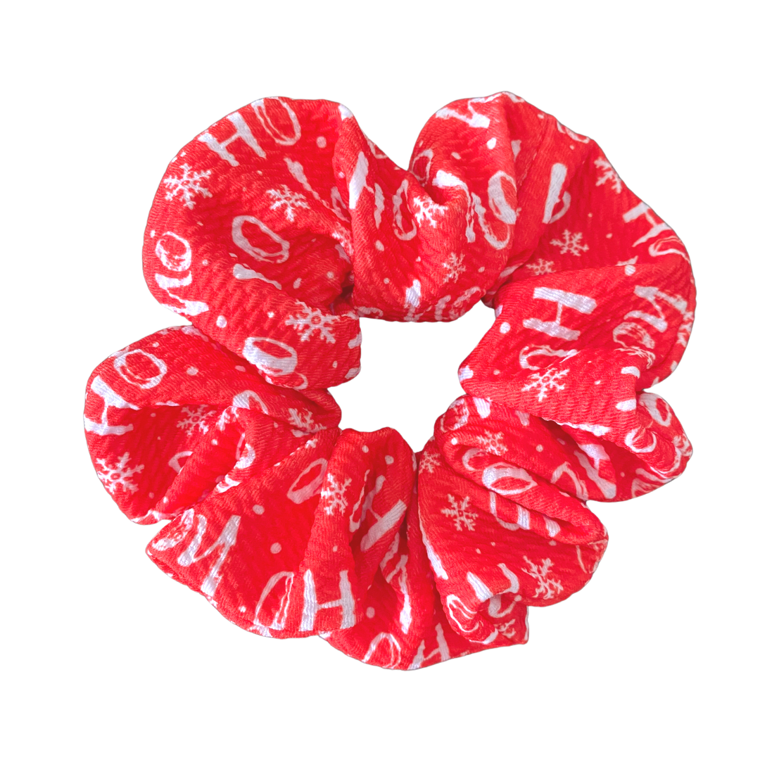 Ho Ho Ho Liverpool Scrunchie