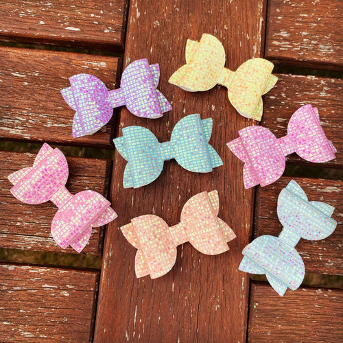 Pastel Glitz Mini Beauty bows (Full Set)