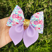 Load image into Gallery viewer, Floral Large Sailor Bow (10cm)