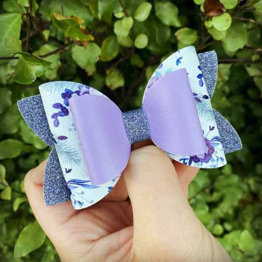 Violet Blooms Imogen bow