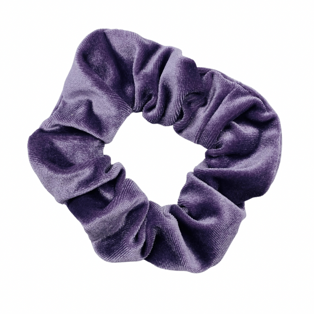 Velvet Scrunchie (Purple)