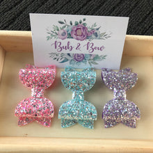 Load image into Gallery viewer, Mini Beauty Diamond Dazzle Bow Trio