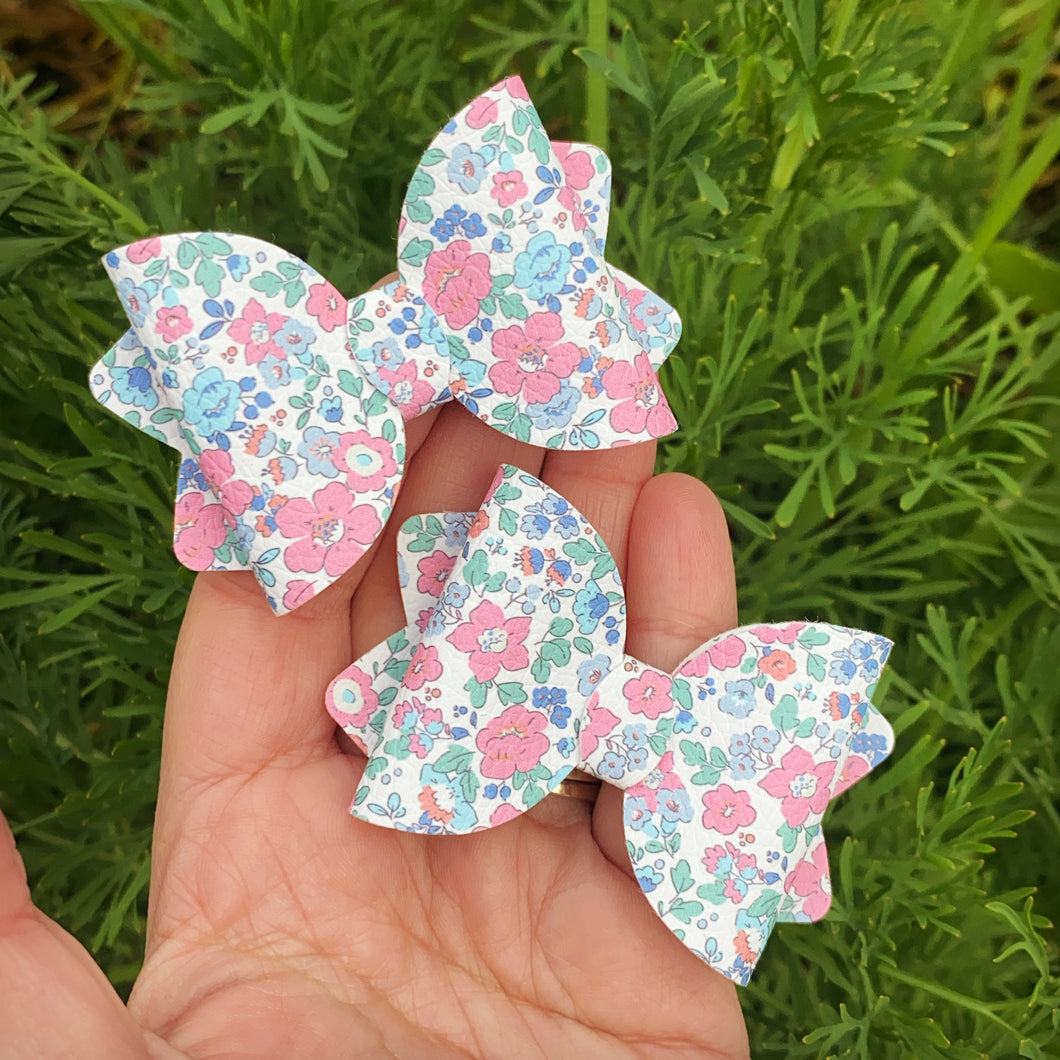 Petite Floral Mini Kiarah Piggy Clips