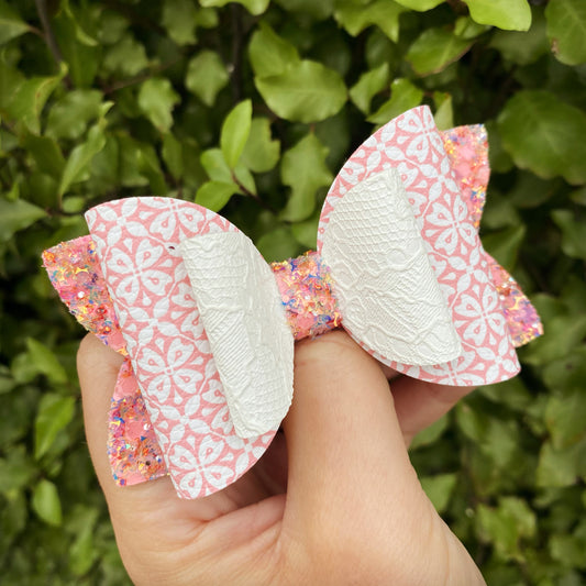 Patterned Imogen bow