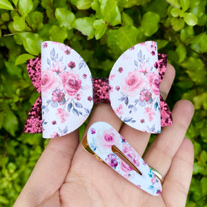 Rosalie Bow & Clip Set