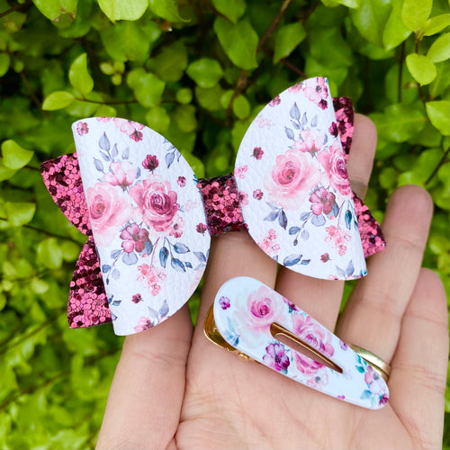 Rosalie Bow & Clip Set