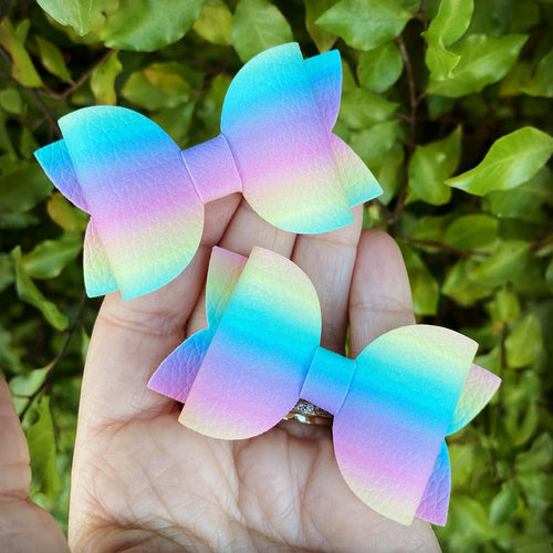 Pastel Rainbow Ombre Mini Beauty Piggys