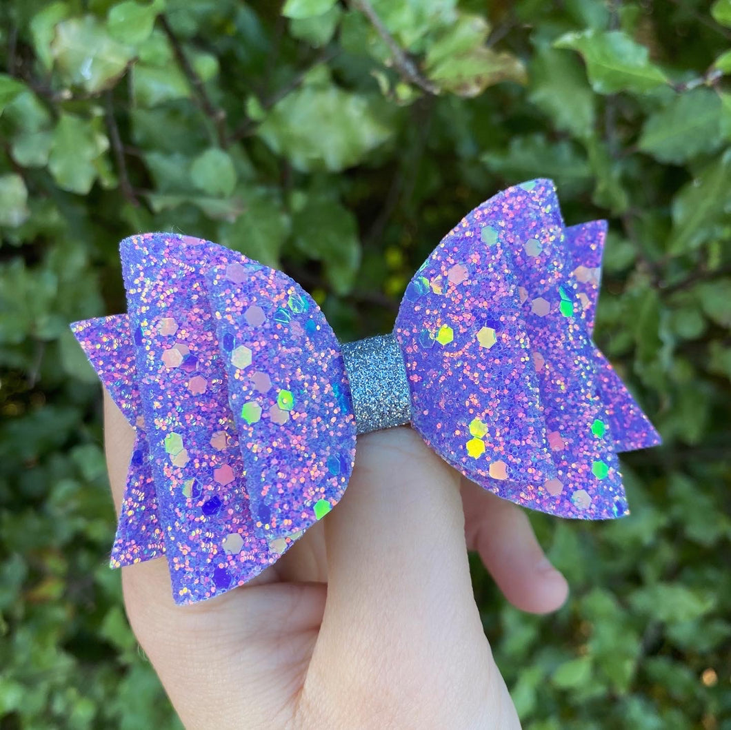 Violet Dolly Bow