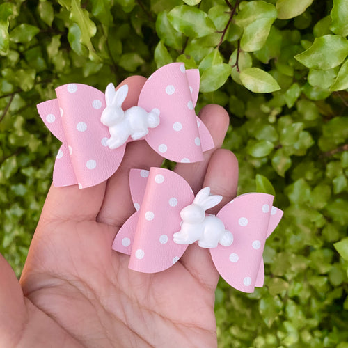 Little White Rabbit bow (each)