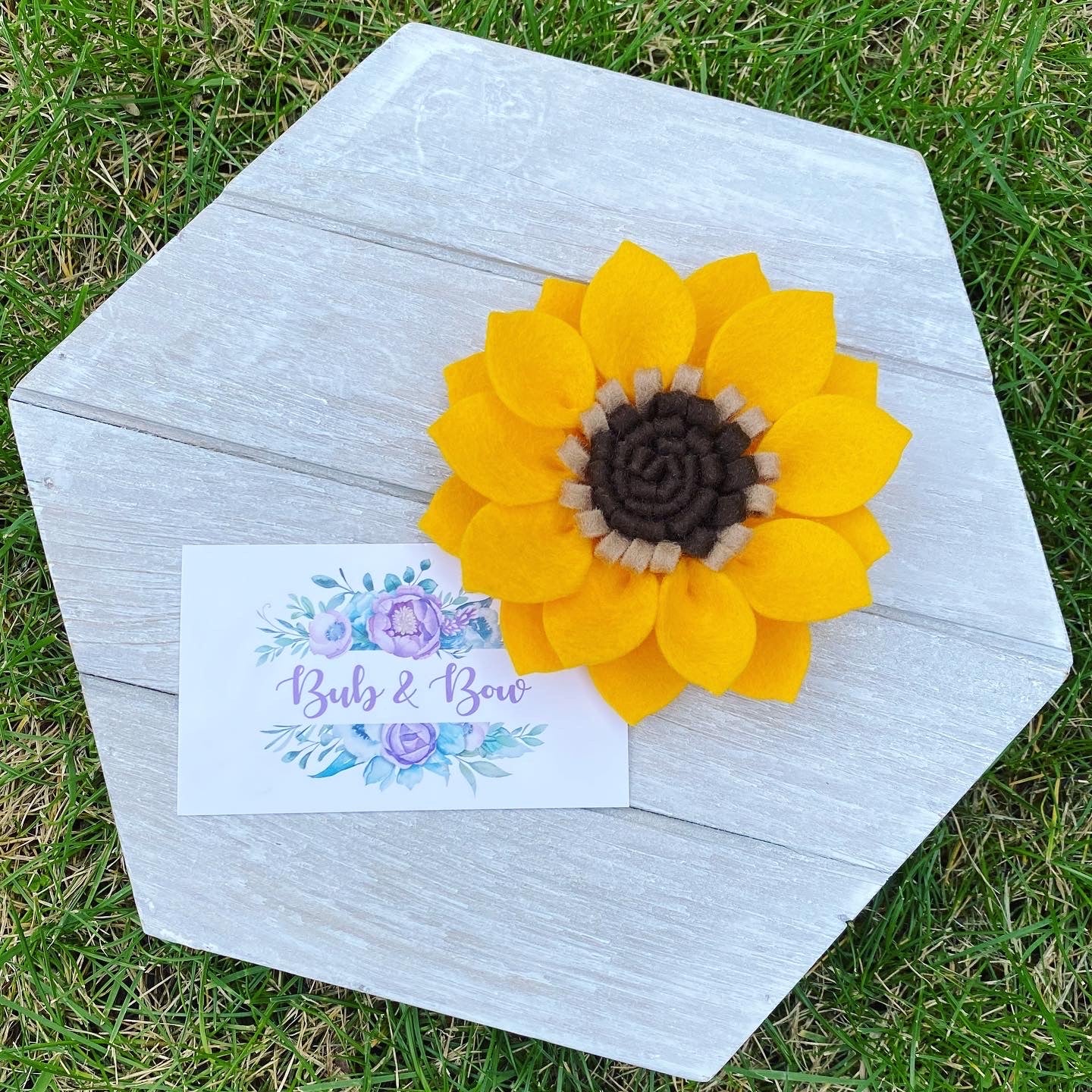 Felt Sunflower