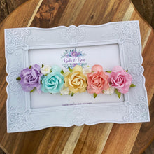 Load image into Gallery viewer, Pastel Rainbow Flower Crown