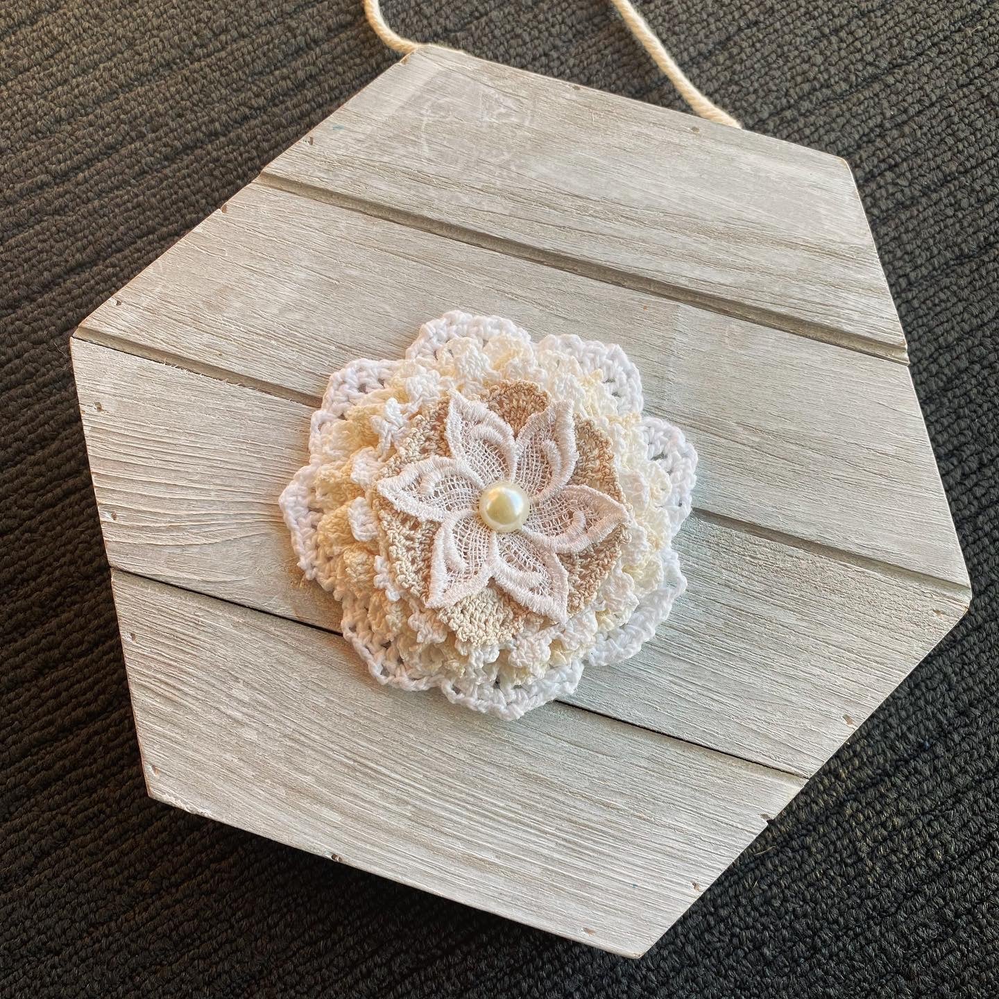 Vintage Lace Flower