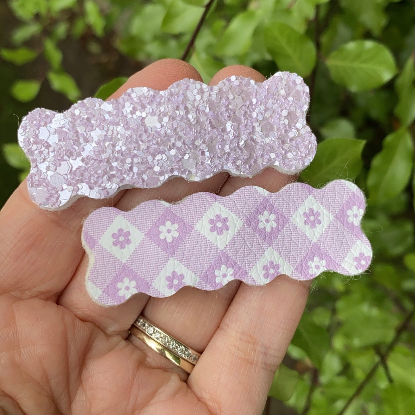 Wavy Blossom Snap Clip Set