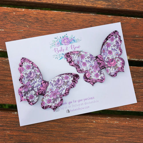 Margaret Butterfly Piggy Clips