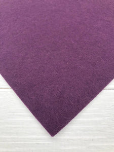 Mini Felt Bloom (Plum)