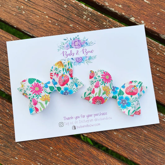 Spring Garden Mini Beauty bow