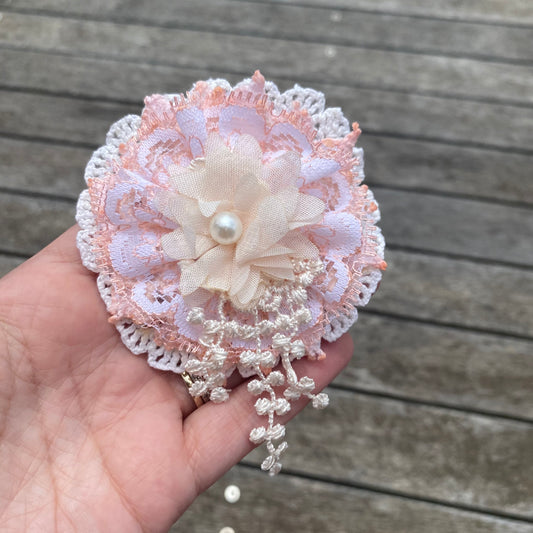 Vintage Lace Flower Dangle (Large)