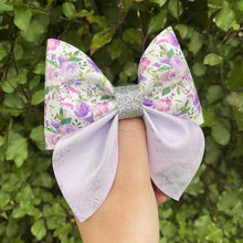 Load image into Gallery viewer, Lavender Dreams Sailor Bow