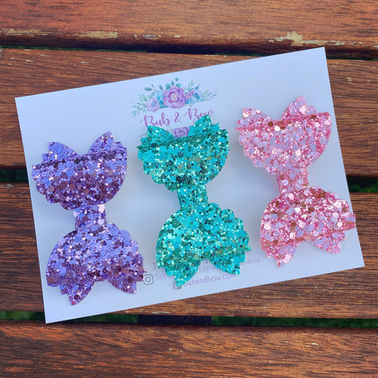 Classic Glitter Mermaid Trio A