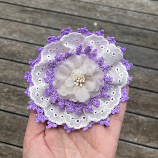 Vintage Lace Flower (Large)