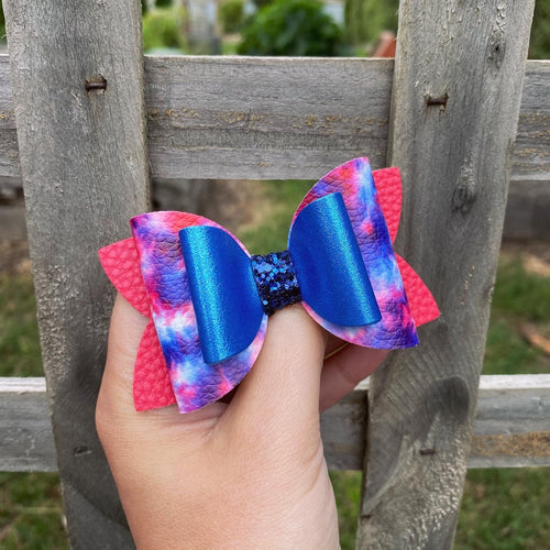 Australian Tie Dye Imogen bow