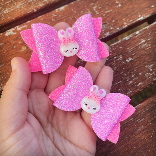 Sweet Bunny Mini Beauty bows (each)