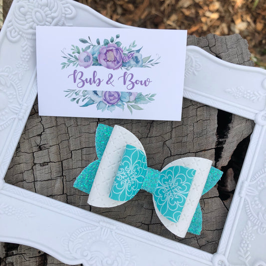 Turquoise Imogen Bow