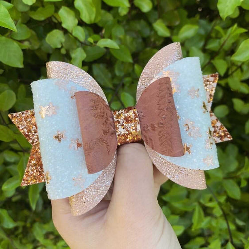 Rose Gold Gingerbread Maria bow